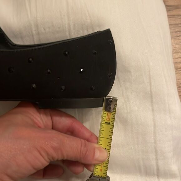 J. CREW RHINESTONE MARY JANE FLATS. NEW IN BOX - Picture 5 of 7